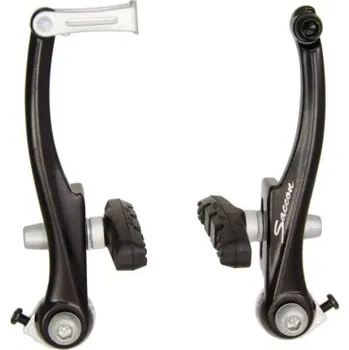 Brzda na kolo brzdy přední + zadní Saccon FV85 V-brake černé - Černá, Přední+zadní