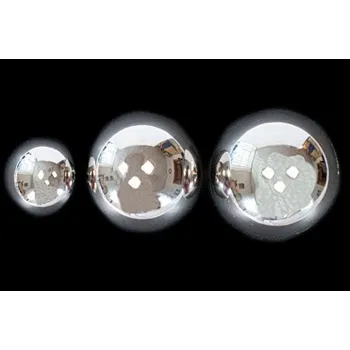 Knoflík Knoflík perlička kov stříbrný 405424 - Stříbrná, 15 mm