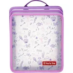 Pořadač do aktovek/batohů Step by Step, růžový