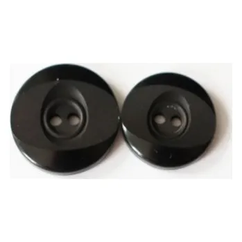 Knoflík knoflik černý 84/32 - Černá, 18mm