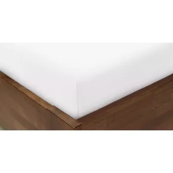 Prostěradlo Bavlněné prostěradlo - bílé - plachta 220x240