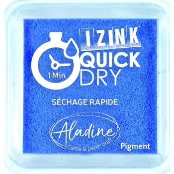 Výtvarná sada Razítkovací polštářek IZINK Quick Dry rychleschnoucí - modrý