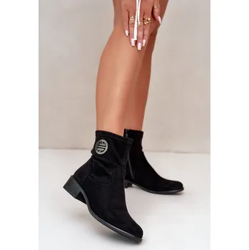 Dámská zimní obuv Boty na podpatku model 199422 Step in style 36