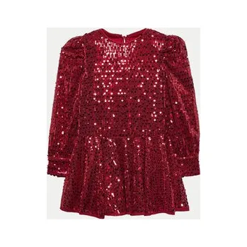 Dámské šaty Abel & Lula Elegantní šaty 5538 Červená Regular Fit 14Y