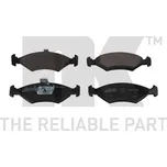 Sada brzdových destiček, kotoučová brzda NK 222508