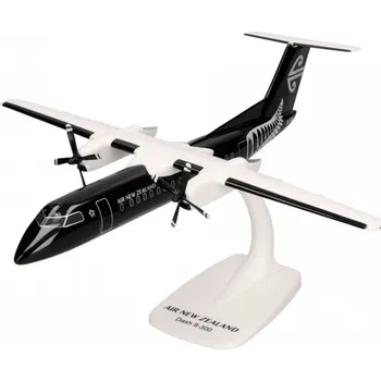 Plastikový model Herpa - Bombardier DHC-8-311Q Dash 8, Air New Zealand "All Black", Nový Zéland, 1/100