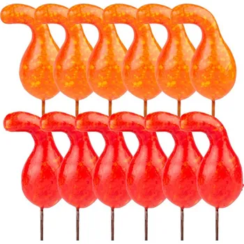 Party dekorace Přízdoby 6ks 140mm okrasné dýně, mix barev