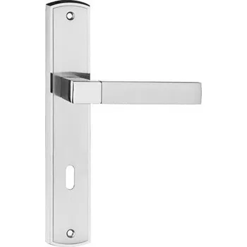 Dveřní kování BETA klika satén Klíč 72mm