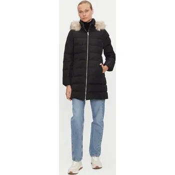 Dámská bunda Tommy Hilfiger Vatovaná bunda Heritage WW0WW43234 Černá Regular Fit M