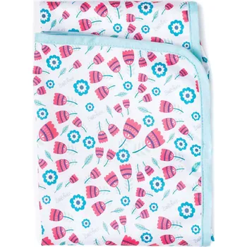 Přebalovací podložka Bobánek Přebalovací podložka - Tulipány 75 x 75 cm