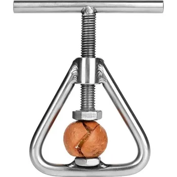 Louskáček Camerazar Šroubovací louskáček na ořechy z nerezové oceli 10 x 10 cm