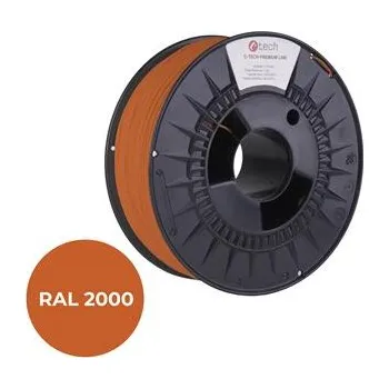 3D tisk Filament C-TECH PREMIUM LINE, PLA, žlutooranžová, RAL2000, 1,75mm, 1kg