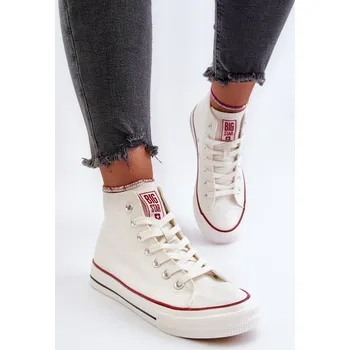 Dámské tenisky Dámské vysoké tenisky Big Star NN274278 Barva: Bílá, Velikost: 37