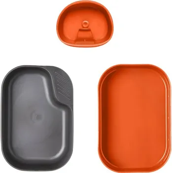Kempingové nádobí Wildo® Camp-A-Box® Basic Jídelní sada Orange Grey Orange/Grey