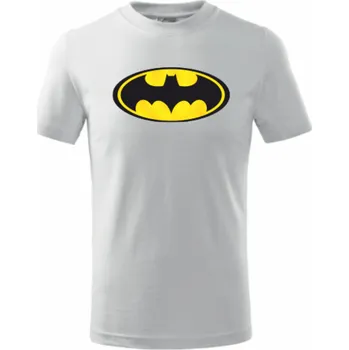 Chlapecké oblečení ON-DESIGN Dětské tričko s BATMANEM Velikost: 158 cm/12 let, Barva: bílá