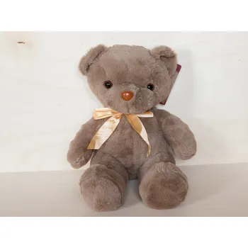 plyšák Martonie Plyšový medvěd 40 cm s mašlí