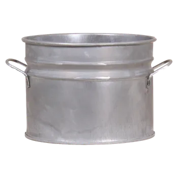 Květináč Obal na květináč, ø 18 cm, 16 cm, kov, stříbrná 2-03062-SL