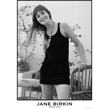 Plakát Plakát, Obraz - Jane Birkin - Paris 1970