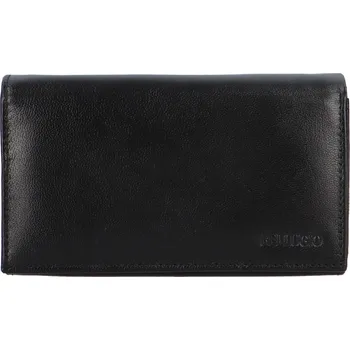 Peněženka Dámská kožená peněženka černá - Bellugio Gabrisa černá
