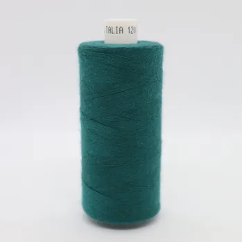 Nit Ariadna Polyesterová niť Talia 120 - 1000m petrolejově zelená 866