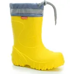 Demar Mammut žlutá s vlněnou vložkou barefoot holínky Velikost boty (EU): 29, Vnitřní délka boty: 185, Vnitřní šířka boty: 75