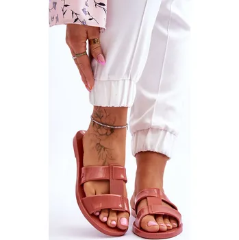 Dámská obuv Módní veganské pantofle ZAXY JJ285263 Barva: Růžová, Velikost: 40