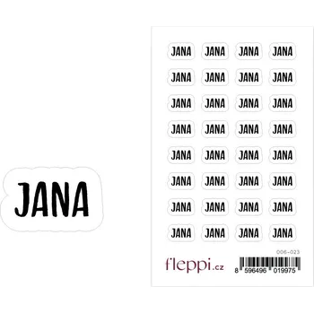 samolepka Fleppi Samolepky se jmény - Jana
