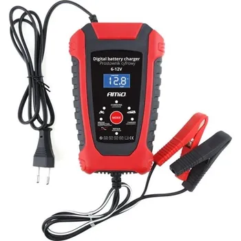 Nabíječka autobaterie AMiO Nabíječka auto / moto digitální 6V/12V - 2A/6A - DBC-02 AM02403