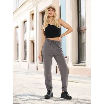 Dámské kalhoty Sinsay - Kalhoty - šedá - 512BE-86X - 512BE-86X-XXS-1