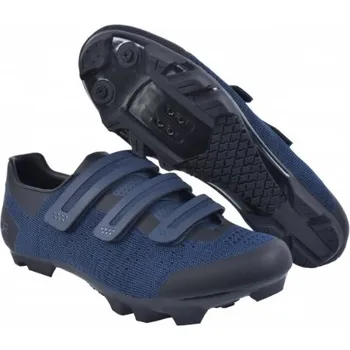 Pánské cyklistické tretry Tretry FLR F-55 Knit Navy/Blue - 42