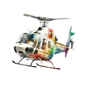 Nášivka NAŽEHLOVAČKA -Vrtulník1