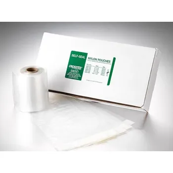 Obalový materiál Crosstex Samolepící sáčky pro HS 100 mm plochý samolepící sáček 100 x 250 mm