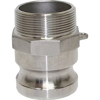 Vsuvka KAMLOK typ F - samec s vnějším závitem G 3/4", AL hliník KOVAZ KAMLOK 075F.AL