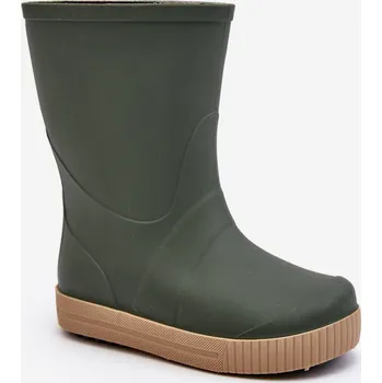 Dívčí bačkory Dětské holínky Wave Gokids 979 Žluté Barva: Zelená, Velikost: 24