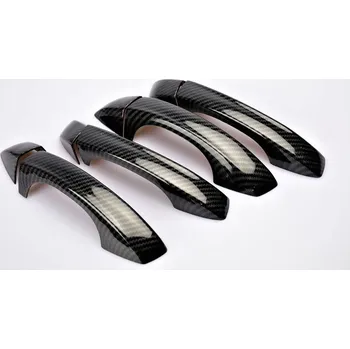 Autodoplněk Seat Arona kryty kliky dveří karbon a dárek