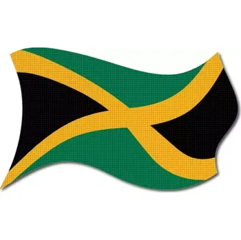 Vlajka Pelisport Jamajská vlajka vlající