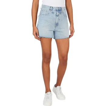 Dámské kraťasy Pepe Jeans Dámské kraťasy RACHEL SHORT Barva: denim (odpovídá obrázku), Velikost: W25
