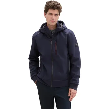 Tom Tailor pánská softshelová bunda 1041315 10668 Modrá XXL
