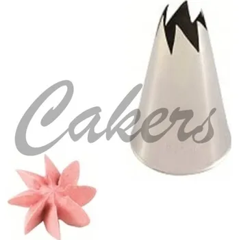 Čokoláda Trubička nerez ozdobná řezaná průměr 11mm, BA411