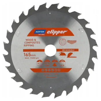 Pilový kotouč Pilový kotouč Norton Clipper, 165x20 Z24 Wood ripping