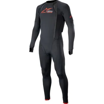 Motodoplněk Vnější vrstva airbagové vesty Alpinestars TECH-AIR®10 s dlouhými nohavicemi černo-červeno-šedá XL
