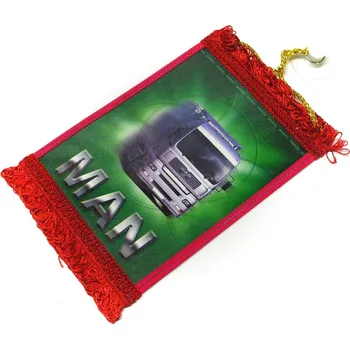 Vlajka Vlajka s kamionem Man