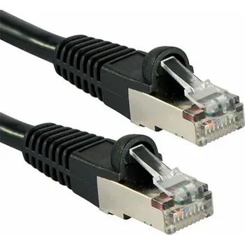 Síťový kabel Lindy RJ-45/RJ-45 kat.6 S/FTP Černá 10m (47183)
