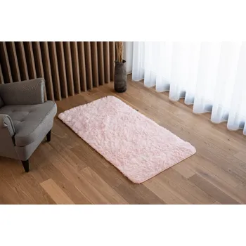 Koberec Plyšový kusový koberec BEST - SVĚTLE RŮŽOVÝ Rozměr koberce: 160x230 cm