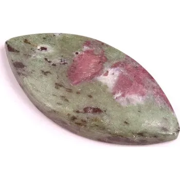 Korálek Kabošon Ruby Zoisite č.652 (43x21mm)