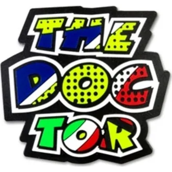 Dekorativní magnet VALENTINO ROSSI VR46 magnetka THE DOCTOR Pop Art multicolor