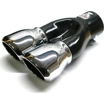 Koncovka výfuku Koncovka výfuku dvojitá oválná šikmá