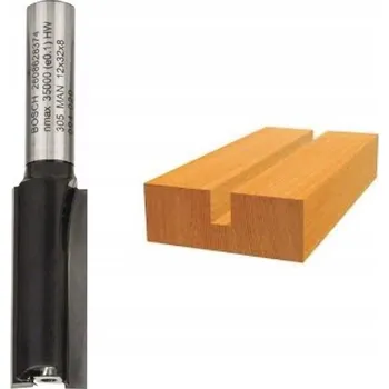 Vrták BOSCH Fréza přímá válcová, průměr 12 mm, stopka 8 mm