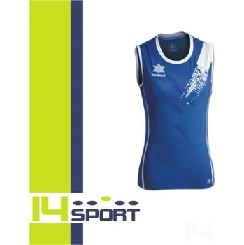 Dámský volejbalový dres LUANVI PLAY VEL. M, barva 1502 modrá - bílá, velikost M