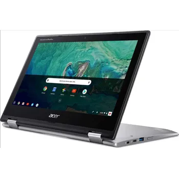 Notebook ACER NTB Chromebook Spin 511 (R752TN-C118) - Celeron N4120,11.6" Multi-touch,4GB,64GBeMMC,Intel UHD 600,Chrome OS,černá